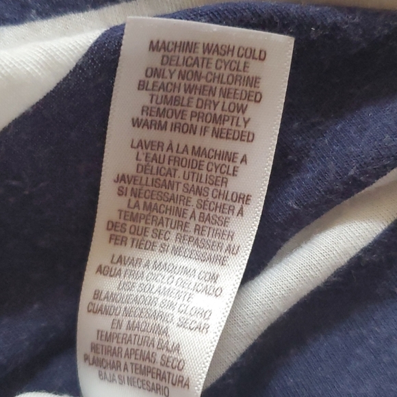 Splendid navy and white striped maxi dress - Picture 8 of 12